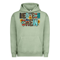 Pigment Oil Green medtech crew Urban Hoodie - RacoonDesign