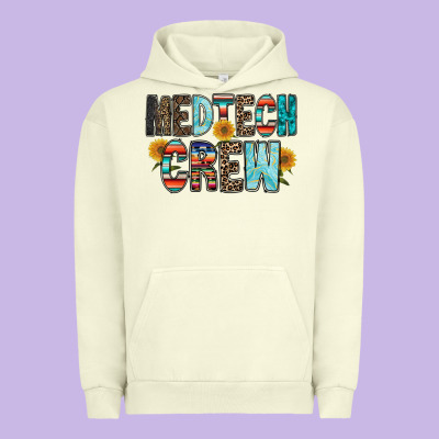 Medtech Crew Urban Hoodie Designed By Racoondesign