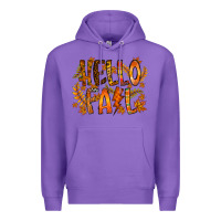 Purple hello fall Premium Hoodie - RacoonDesign