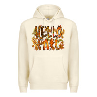 Sandshell hello fall Premium Hoodie - RacoonDesign