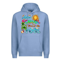 Colony Blue adios school i ll be at the pool Premium Hoodie - HRA Design Shop