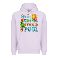 Lilac adios school i ll be at the pool Premium Hoodie - HRA Design Shop