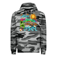 Slate Camo adios school i ll be at the pool Premium Hoodie - HRA Design Shop