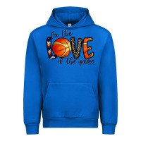 Cobalt for the love of the game basketball Urban Hoodie - CowhideDigitalArt