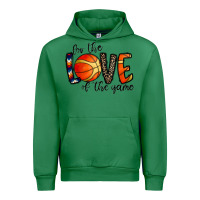 Emerald for the love of the game basketball Urban Hoodie - CowhideDigitalArt
