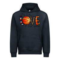 Navy for the love of the game basketball Urban Hoodie - CowhideDigitalArt
