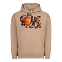 Pigment Burro for the love of the game basketball Urban Hoodie - CowhideDigitalArt