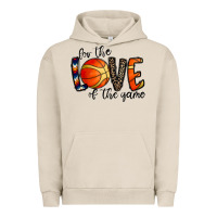 Pigment French Oak for the love of the game basketball Urban Hoodie - CowhideDigitalArt