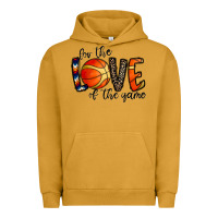 Pigment Peanut Butter for the love of the game basketball Urban Hoodie - CowhideDigitalArt