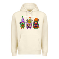 Sandshell happy halloween gnomes white Premium Hoodie - RacoonDesign