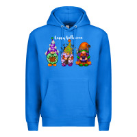 True Royal happy halloween gnomes white Premium Hoodie - RacoonDesign