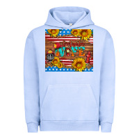 Pigment Grape Ice american flag firefighter wife Urban Hoodie - HRA Design Shop