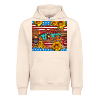 Sandshell american flag firefighter wife Urban Hoodie - HRA Design Shop