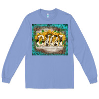 Colony Blue western mother's day gıgı tumbler Long Sleeve Tee - BarkalooDesign