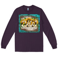 Plum western mother's day gıgı tumbler Long Sleeve Tee - BarkalooDesign
