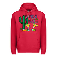 Cardinal cinco de mayo cactus Premium Hoodie - CowhideDigitalArt