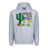 Heather Grey cinco de mayo cactus Premium Hoodie - CowhideDigitalArt
