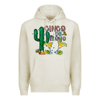 Oatmeal Heather cinco de mayo cactus Premium Hoodie - CowhideDigitalArt