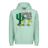 Seafoam cinco de mayo cactus Premium Hoodie - CowhideDigitalArt