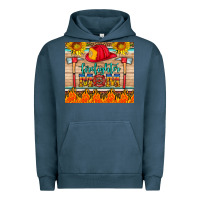 Pigment Midnight Navy firefighter mom Urban Hoodie - HRA Design Shop