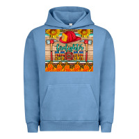 Pigment Pebble Blue firefighter mom Urban Hoodie - HRA Design Shop