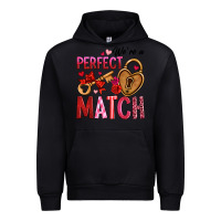 Black we're a perfect match Urban Hoodie - OliviaCreatesArt