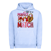 Pigment Grape Ice we're a perfect match Urban Hoodie - OliviaCreatesArt