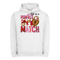 Pigment Lunar Rock we're a perfect match Urban Hoodie - OliviaCreatesArt