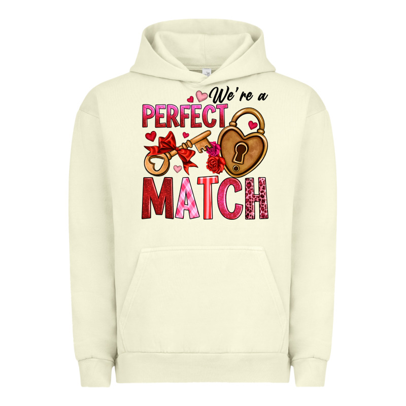 We're A Perfect Match Urban Hoodie by OliviaCreatesArt | Teevron