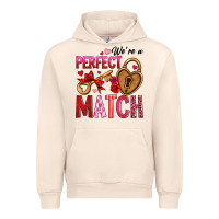 Sandshell we're a perfect match Urban Hoodie - OliviaCreatesArt