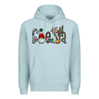 Blue Mist fiesta Premium Hoodie - CowhideDigitalArt