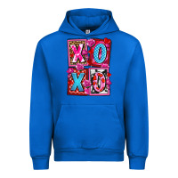 Cobalt xoxo with roses and candies olivia Urban Hoodie - OliviaCreatesArt