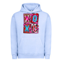 Pigment Grape Ice xoxo with roses and candies olivia Urban Hoodie - OliviaCreatesArt