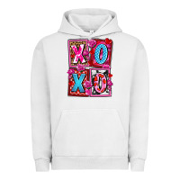 Pigment Lunar Rock xoxo with roses and candies olivia Urban Hoodie - OliviaCreatesArt
