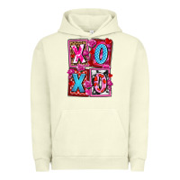 Pigment Pistachio xoxo with roses and candies olivia Urban Hoodie - OliviaCreatesArt