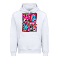 White xoxo with roses and candies olivia Urban Hoodie - OliviaCreatesArt