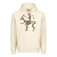 Sandshell skeleton deer santa Premium Hoodie - FaDigitalArtStudio
