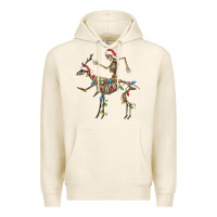 Tofu skeleton deer santa Premium Hoodie - FaDigitalArtStudio