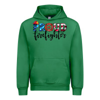 Emerald proud firefighter Urban Hoodie - HRA Design Shop