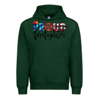 Forest Green proud firefighter Urban Hoodie - HRA Design Shop
