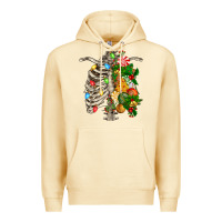 Pina Colada skeleton chest christmas Premium Hoodie - FaDigitalArtStudio