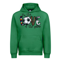 Emerald for the love of the game socer Urban Hoodie - CowhideDigitalArt