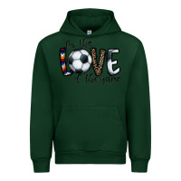 Foreset Green for the love of the game socer Urban Hoodie - CowhideDigitalArt
