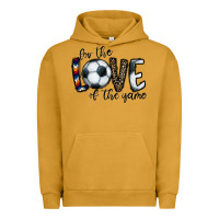 Pigment Peanut Butter for the love of the game socer Urban Hoodie - CowhideDigitalArt