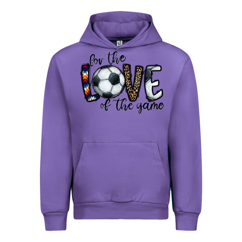 For The Love Of The Game Socer Urban Hoodie by CowhideDigitalArt | Teevron