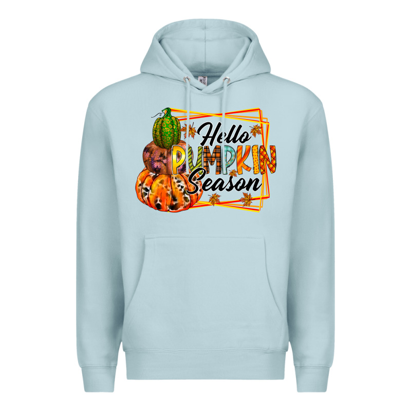 Hello Pumpkin Season Premium Hoodie by RacoonDesign | Teevron