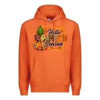 Carrot hello pumpkin season Premium Hoodie - RacoonDesign