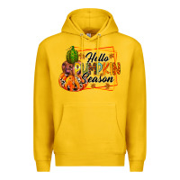 Lemon hello pumpkin season Premium Hoodie - RacoonDesign