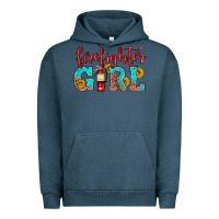 Pigment Midnight Navy firefighter son girl Urban Hoodie - HRA Design Shop