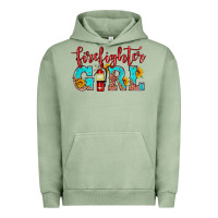 Pigment Oil Green firefighter son girl Urban Hoodie - HRA Design Shop
